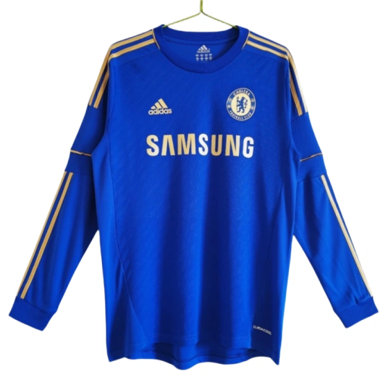 2012-13 Chelsea Home Retro Long Sleeve Shirt Soccer Jersey